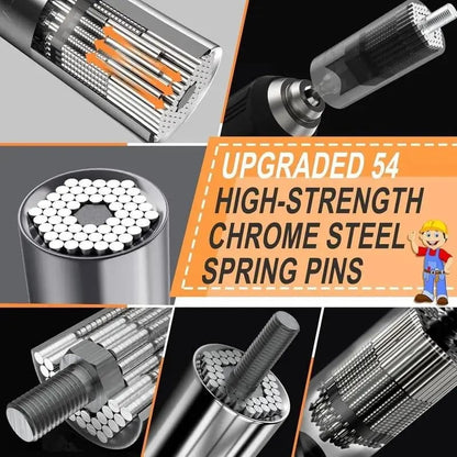 Universal Socket and Extension Rod Set for 9–27 mm Fasteners