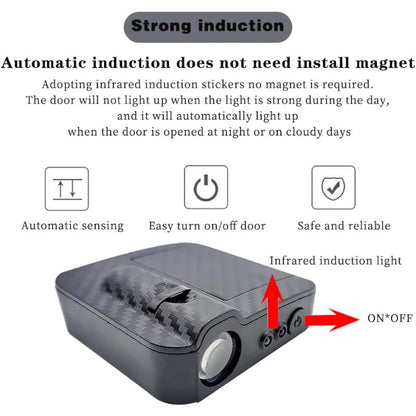 Wireless Car Door Logo Projector Lights – 2 Pack