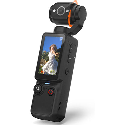 Mini Vlogging Camera with 180° Rotating Lens – Pocket POV Camera with 32GB Card