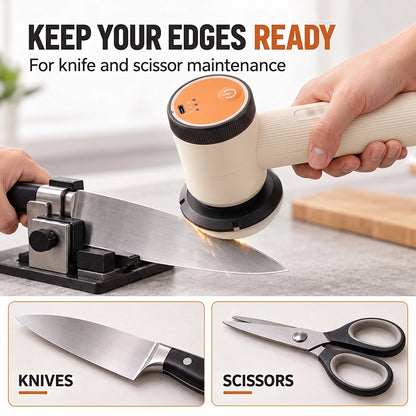 Handheld Electric Rust Remover & Knife Sharpener