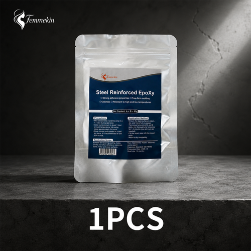 Steel Reinforced Epoxy Repair Putty for Metal Wood Concrete and PVC 3 Pack Set