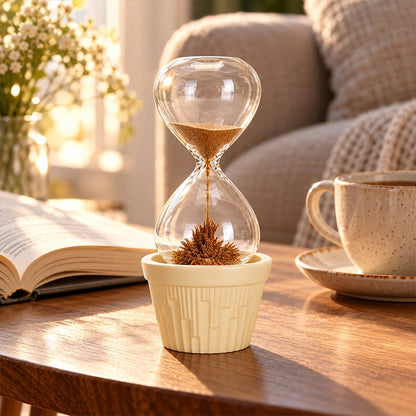 Magnetic Sand Hourglass Planter Ornament