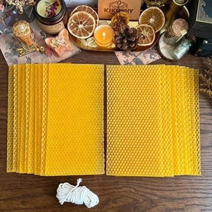DIY Beeswax Candle Rolling Kit — 12 Colors