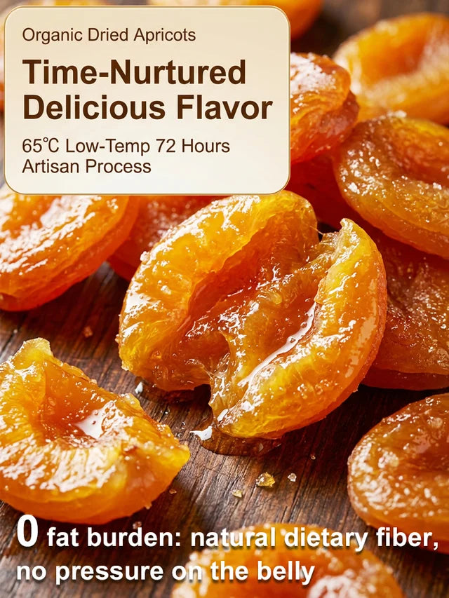 No-Sugar-Added Dried Apricots – 500 g Bag