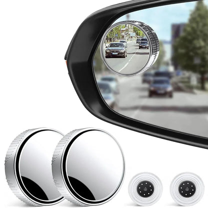 Adjustable Suction Blind-Spot Mirrors – Pair