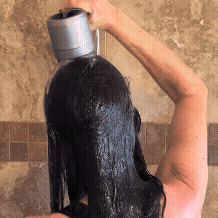 High-Pressure Handheld Shower Head with 3 Spray Modes & Filter, Includes 59" Hose