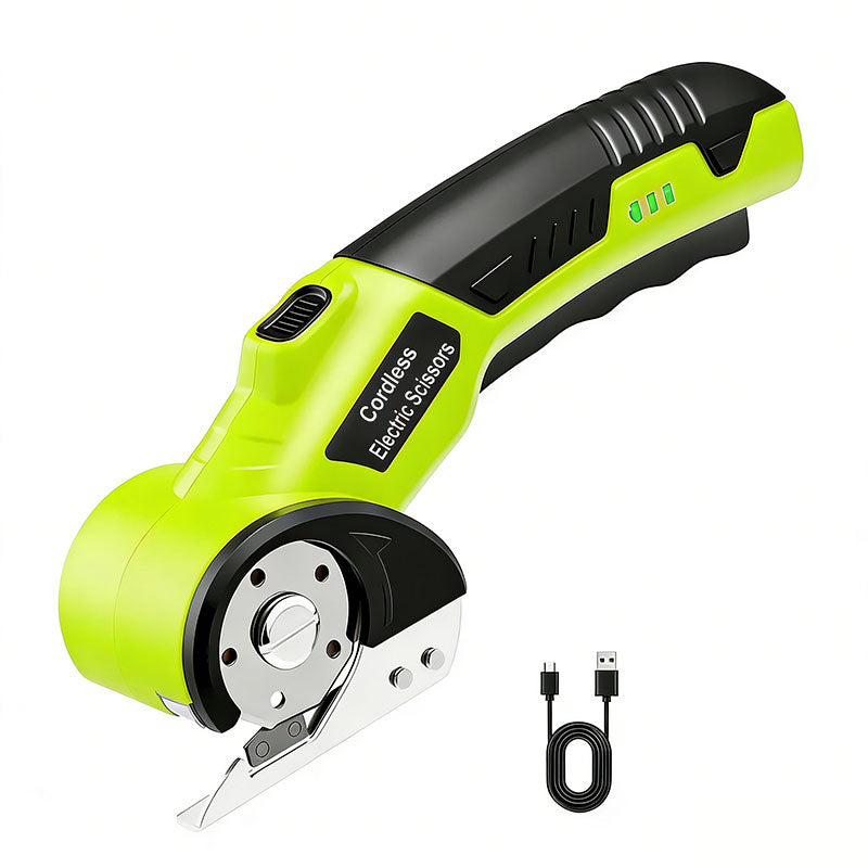 4V Rechargeable Electric Scissors - Lightweight DIY Multi-Cutter Set