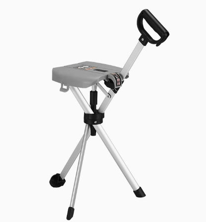 Elarohome S2 | 2-in-1 Portable Folding Seat & Walking Stick