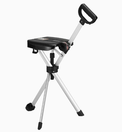 Elarohome S2 | 2-in-1 Portable Folding Seat & Walking Stick