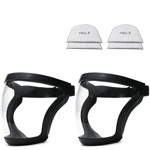 Anti-Dust & Fog-Free Face Shield-2Pcs
