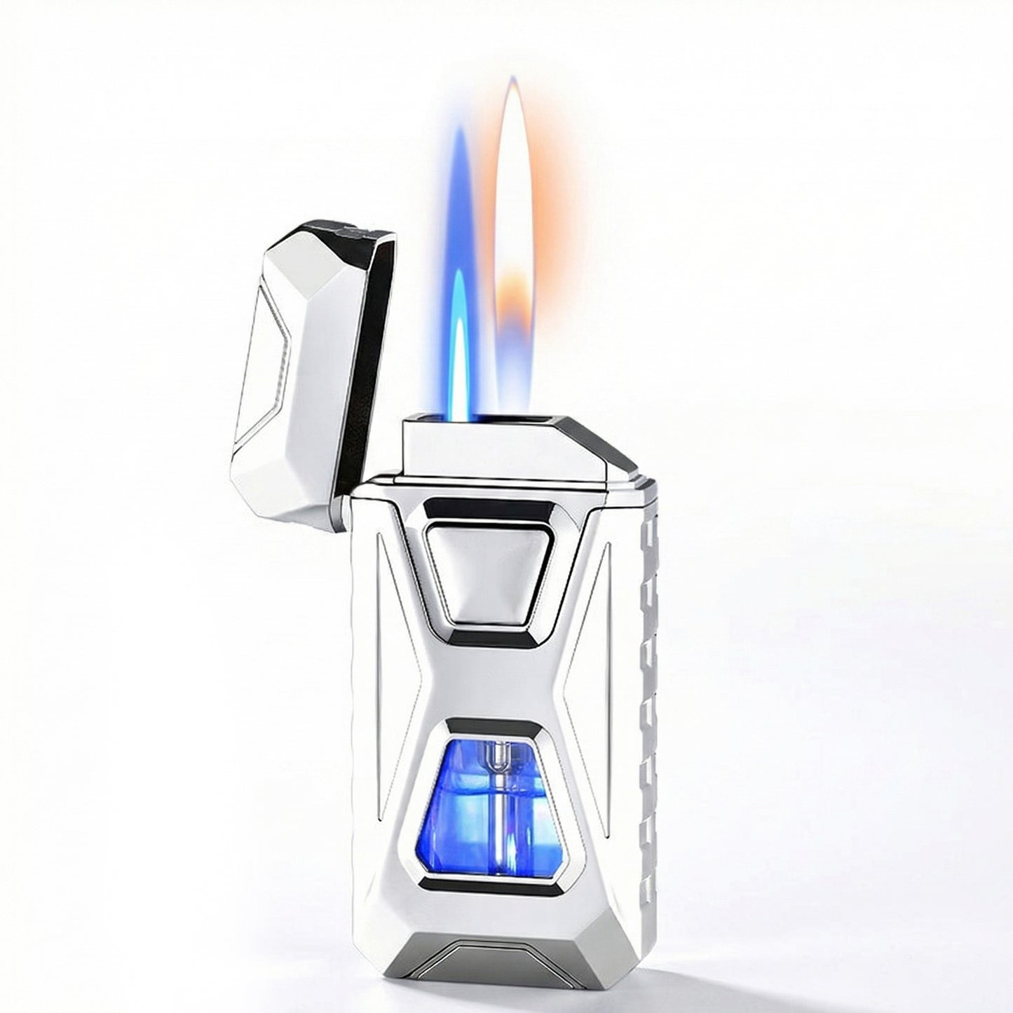 Double Flame Sensor Lighter