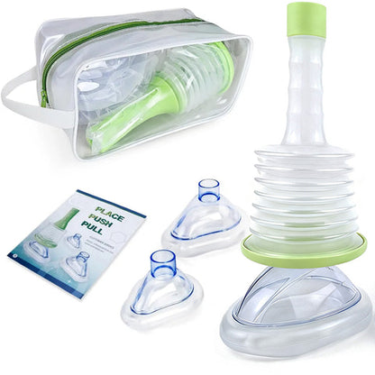 Portable Bottle Choking Rescue Device Set