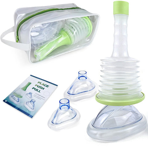 Portable Bottle Choking Rescue Device Set