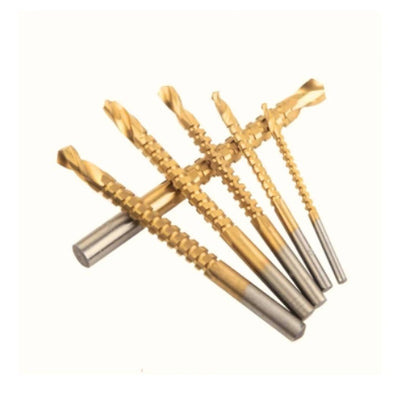 6 Pcs Metal Thread Steel Drill Bits