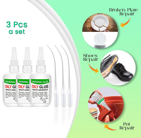 Super strength Oily Glue-3Pcs