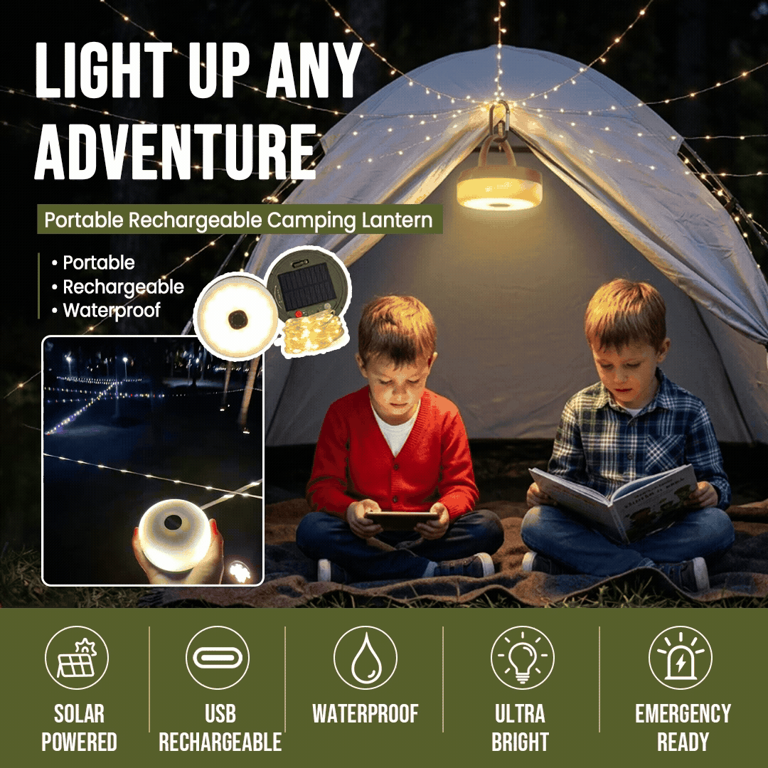 Led Solar Outdoor Camping Light