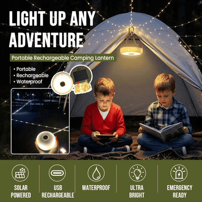 Led Solar Outdoor Camping Light