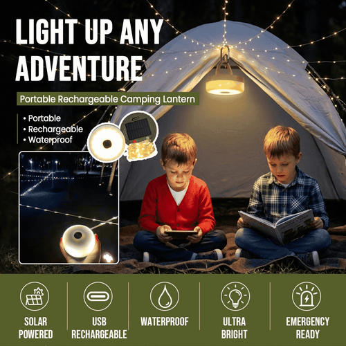 Led Solar Outdoor Camping Light