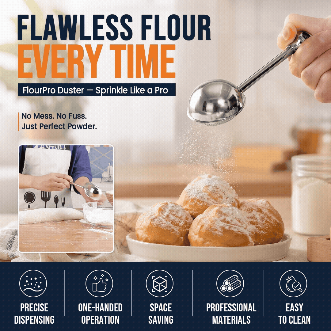 Magic Sprinkle Flour Duster-2PCS