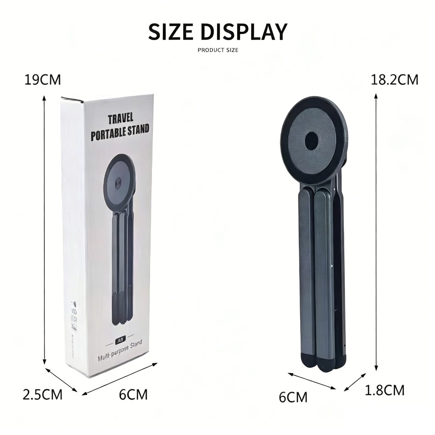 Foldable Laptop Stand & Magnetic Phone Holder