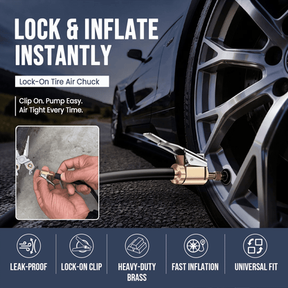 4-Pack Premium Air Chuck Quick Connect