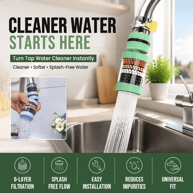 3 Pack Water Faucet Filter Universal (15-32mm Round)
