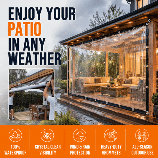 💪🚀 Heavy-duty, transparent, waterproof, insulated tarpaulin 🌧️☔