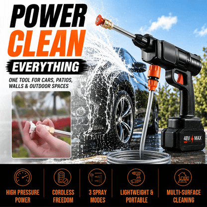 Portable Cordless Car Washing Kit