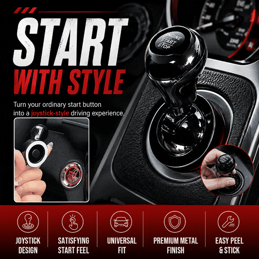 Car Joystick Push Start Button Cover