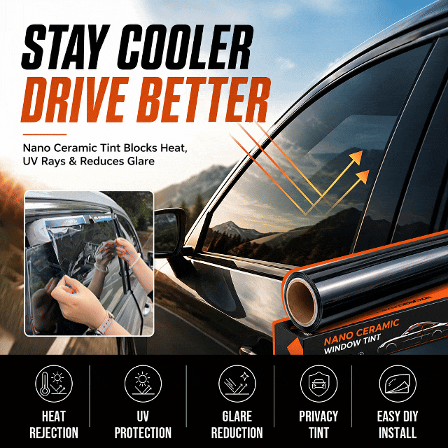 Car Window Sun Protection Film 1 Mil