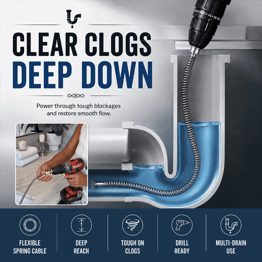 10mm Thickened High Density Drain Cleaning Spring for Pipe Unclogging