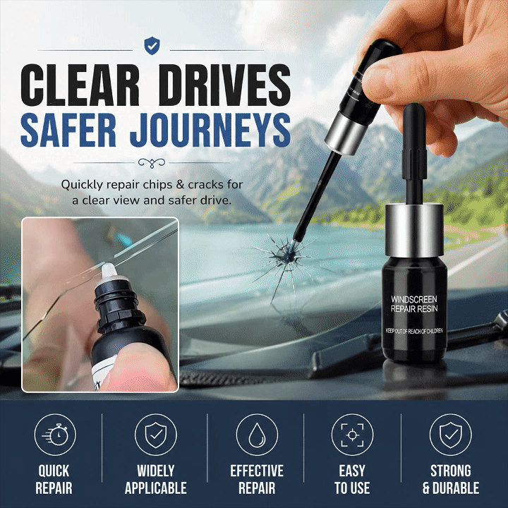Windshield Glass Repair Resin Kit – 2 Pack