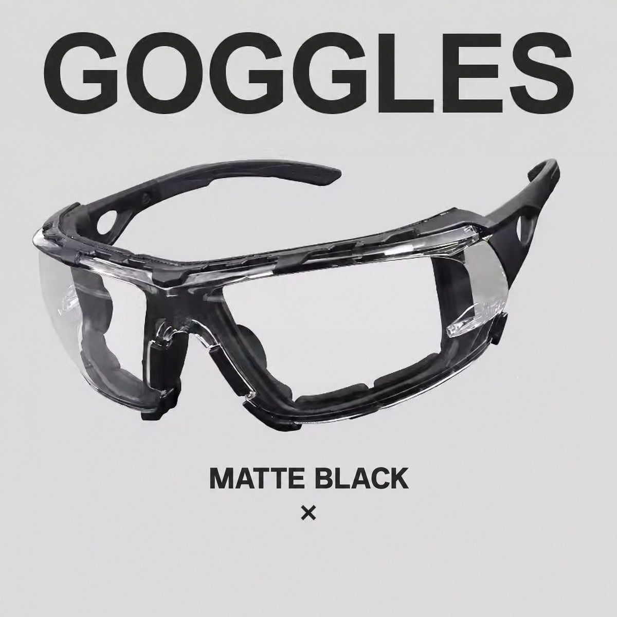 Photochromic Cycling Safety Glasses