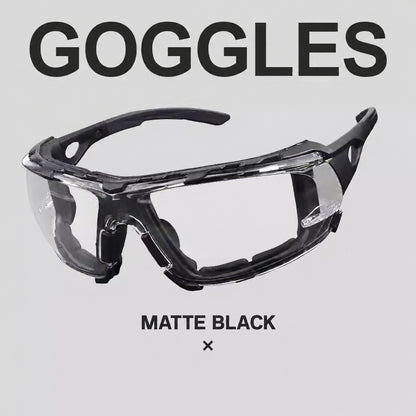 Photochromic Cycling Safety Glasses