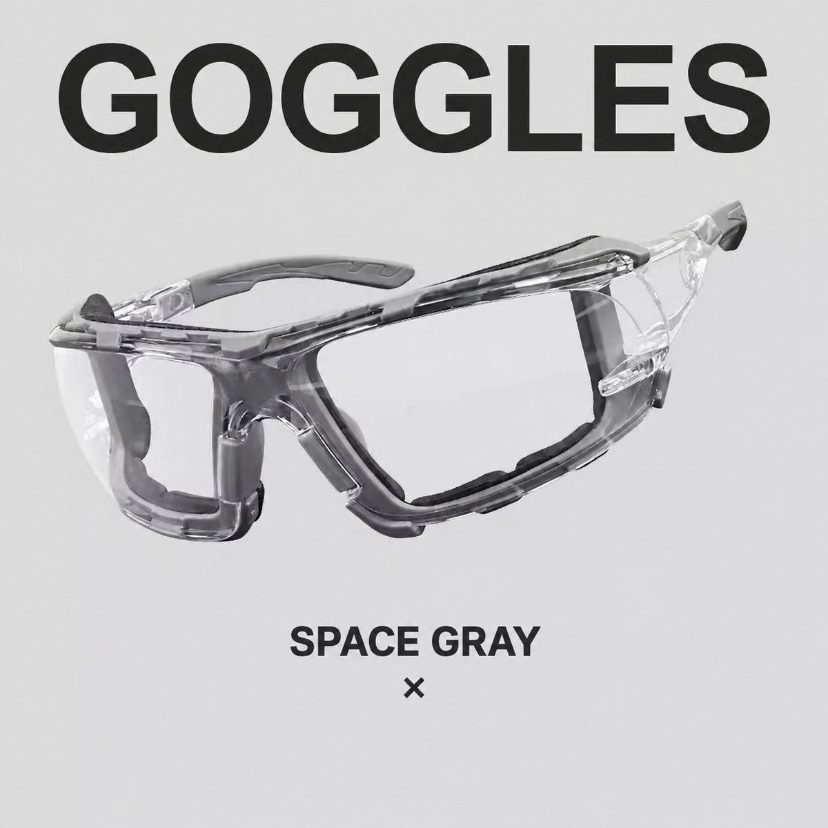 Photochromic Cycling Safety Glasses