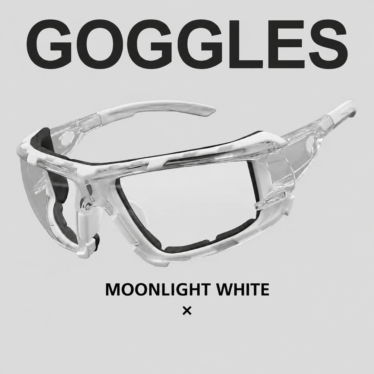 Photochromic Cycling Safety Glasses