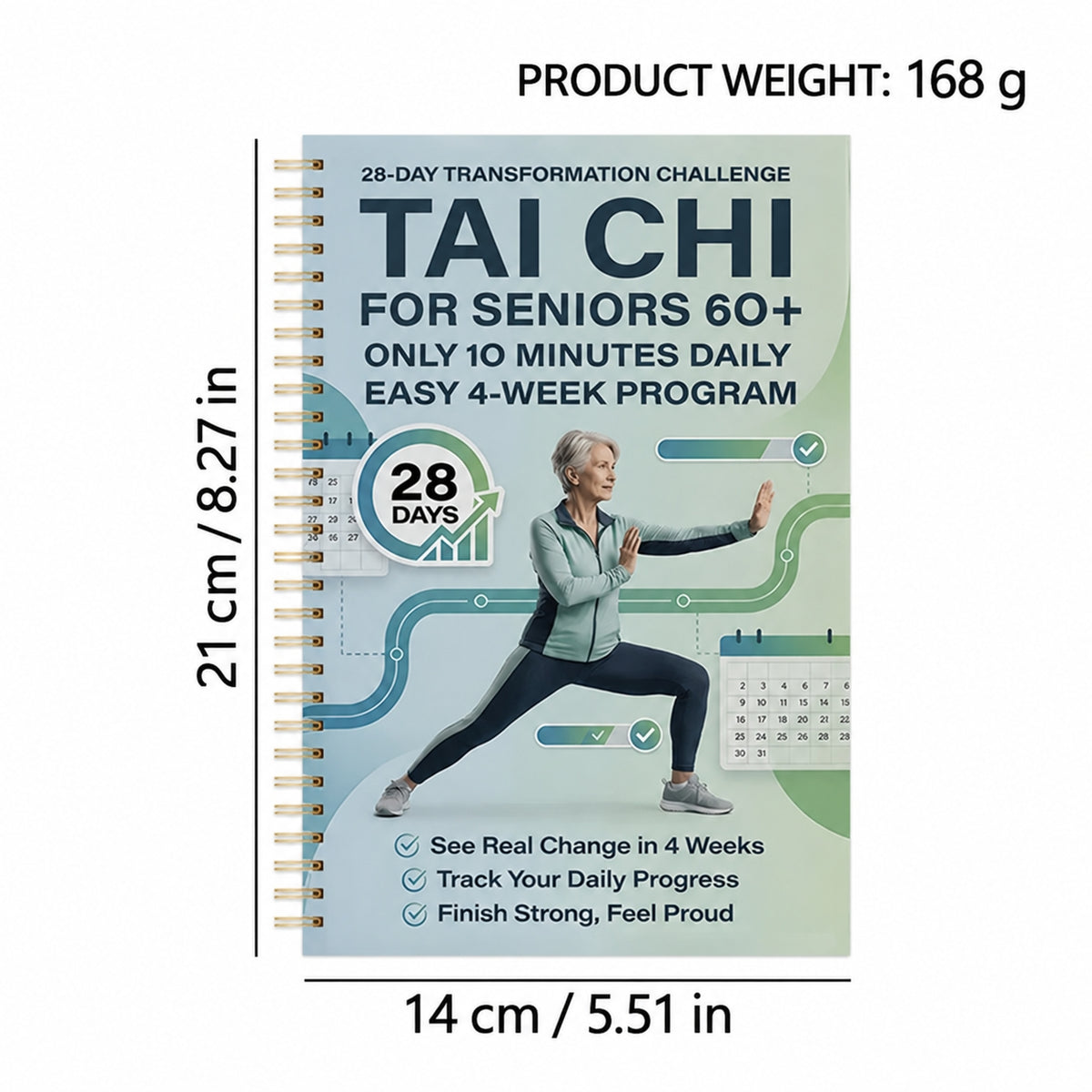 Tai Chi Walking for Seniors 28-Day Spiral Plan