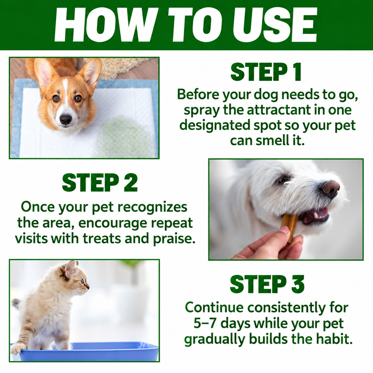 Dog Potty Training Attractant Spray – 30 ml