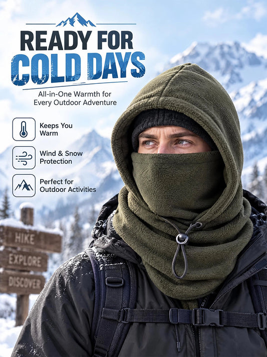 Fleece Hood and Neck Warmer