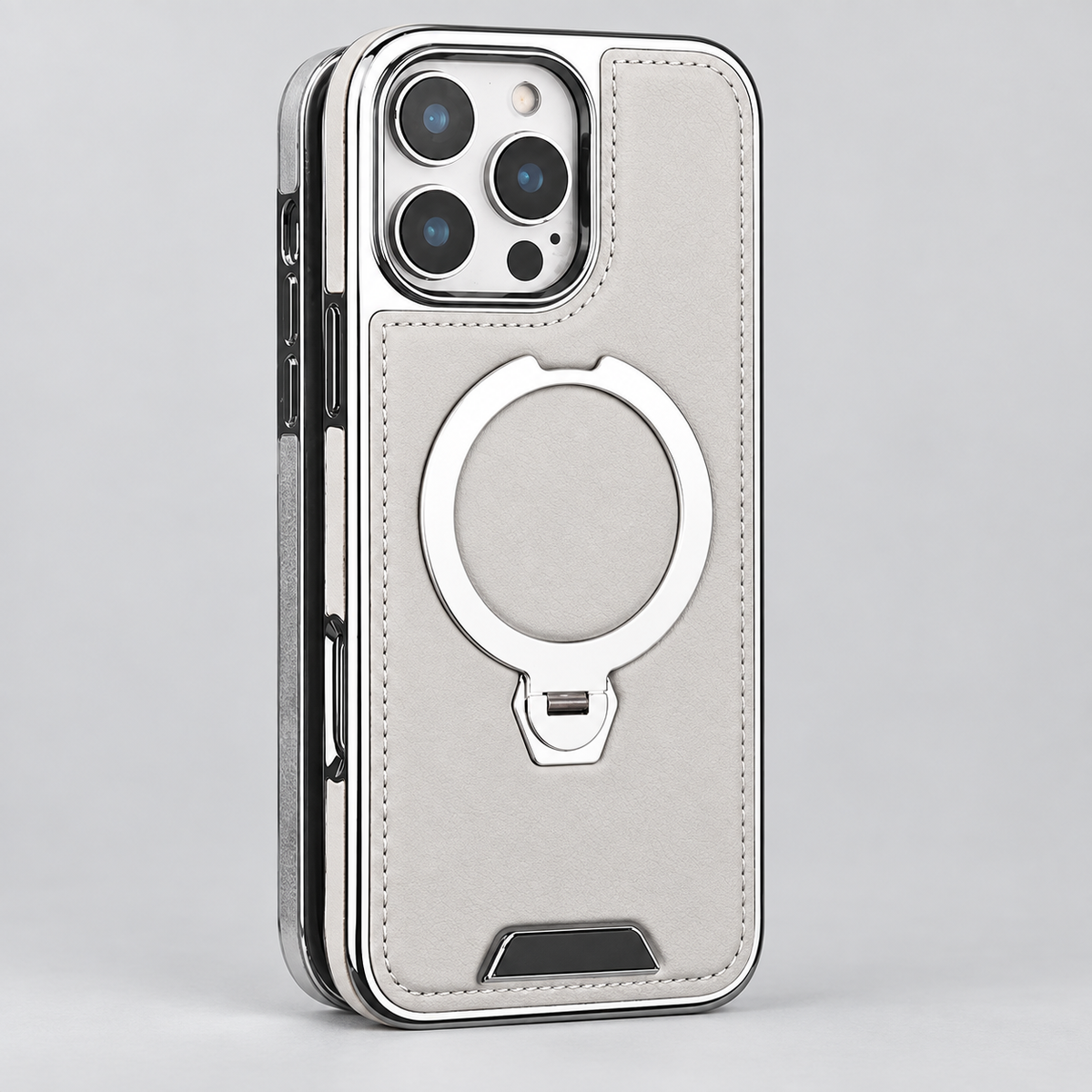 Luxury Magnetic Kickstand Case for iPhone Everyday Protection