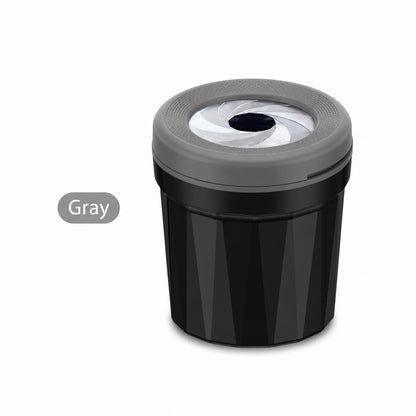 Sealed Mini Car Ashtray with Twist Lid for Cleaner Small-Space Storage