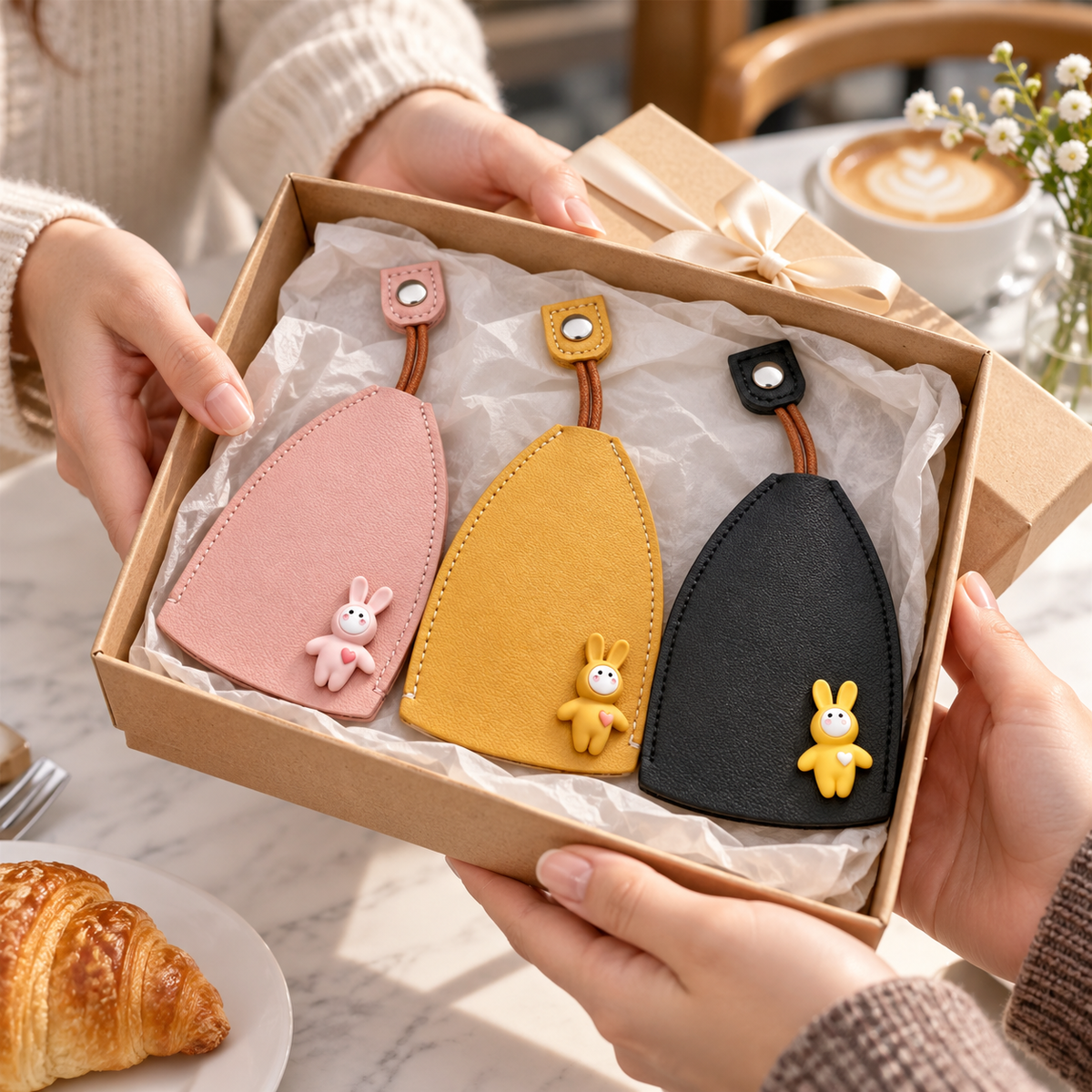 Pull-Out Protective Car Key Pouch – 3 Pack