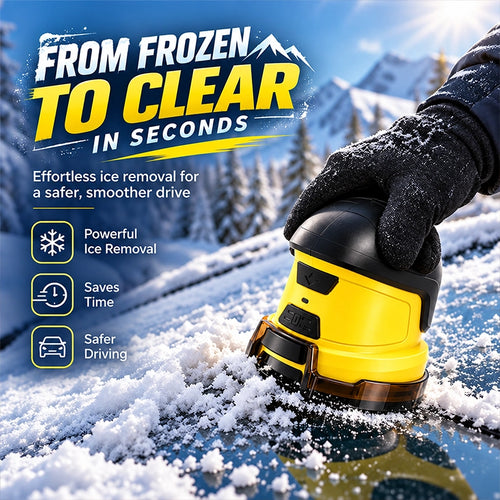 Cordless Electric Frost Scraper for Vehicle Glass