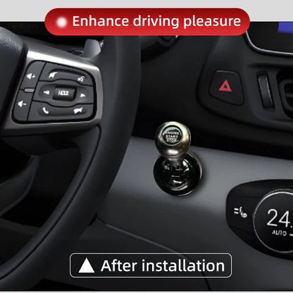 Car Joystick Push Start Button Cover