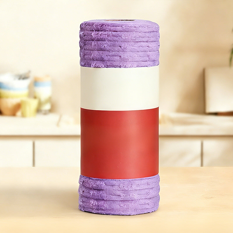 Reusable Tear-Off Cleaning Cloth Roll for Kitchen Wiping