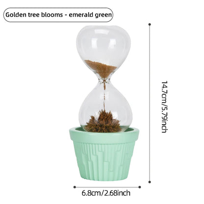 Magnetic Sand Hourglass Planter Ornament