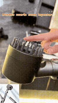 High-Pressure Handheld Shower Head with 3 Spray Modes & Filter, Includes 59" Hose