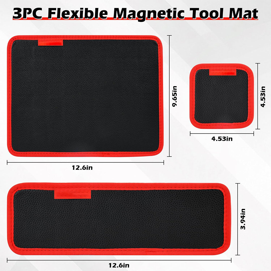 3Pcs Magnetic Tool Mat