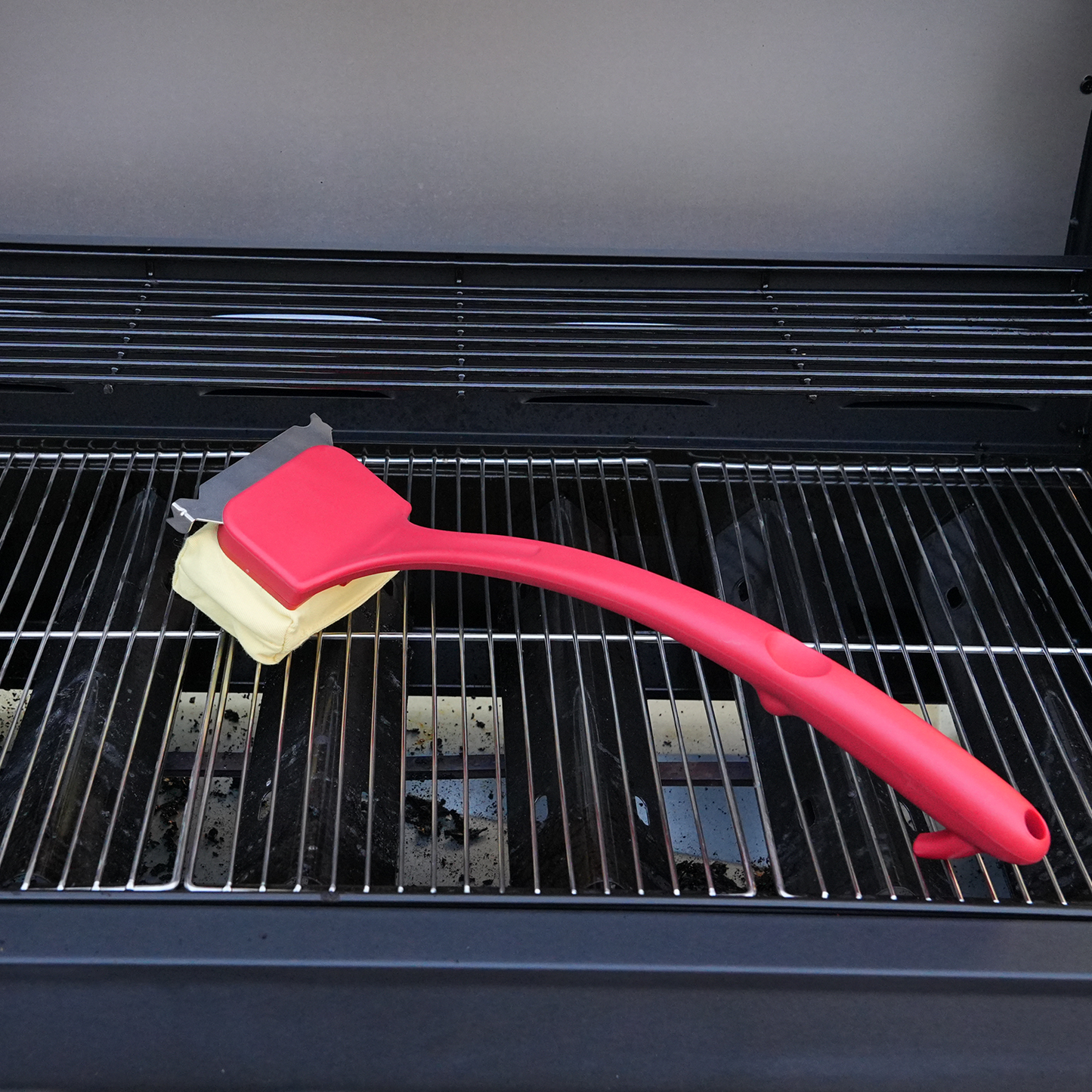 Grill Brush. Bristle Free Steam Grill Brush with Scrape