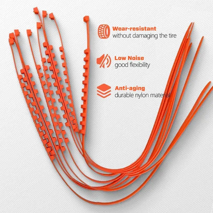 Emergency Tire Traction Straps for Snowy Conditions
